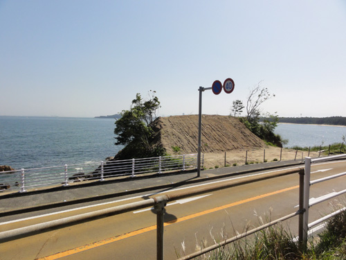 長垂海浜公園　コブ島