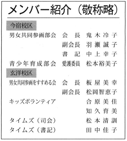 新春座談会　地域における女性力