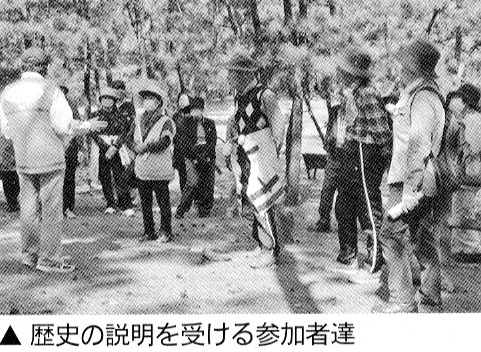 爽やかな青空のもと　玄洋校区　健康ウォーキング