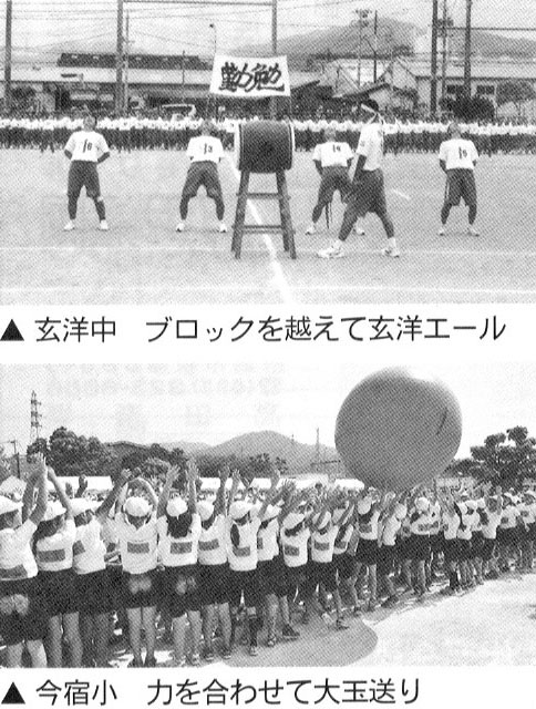 各小中学生で運動会・体育会